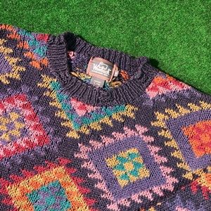 Vintage woolrich knitted sweater